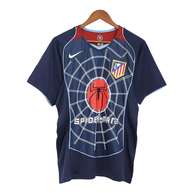Retro Soccer Jersey Atletico Madrid Away 2004/05