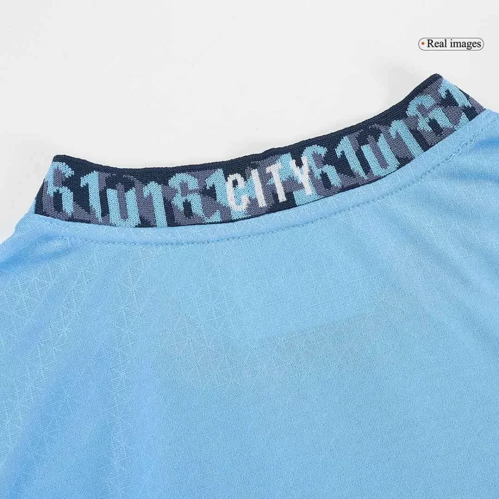 HAALAND #9 Manchester City Home Authentic Soccer Jersey - UCL - Image 14