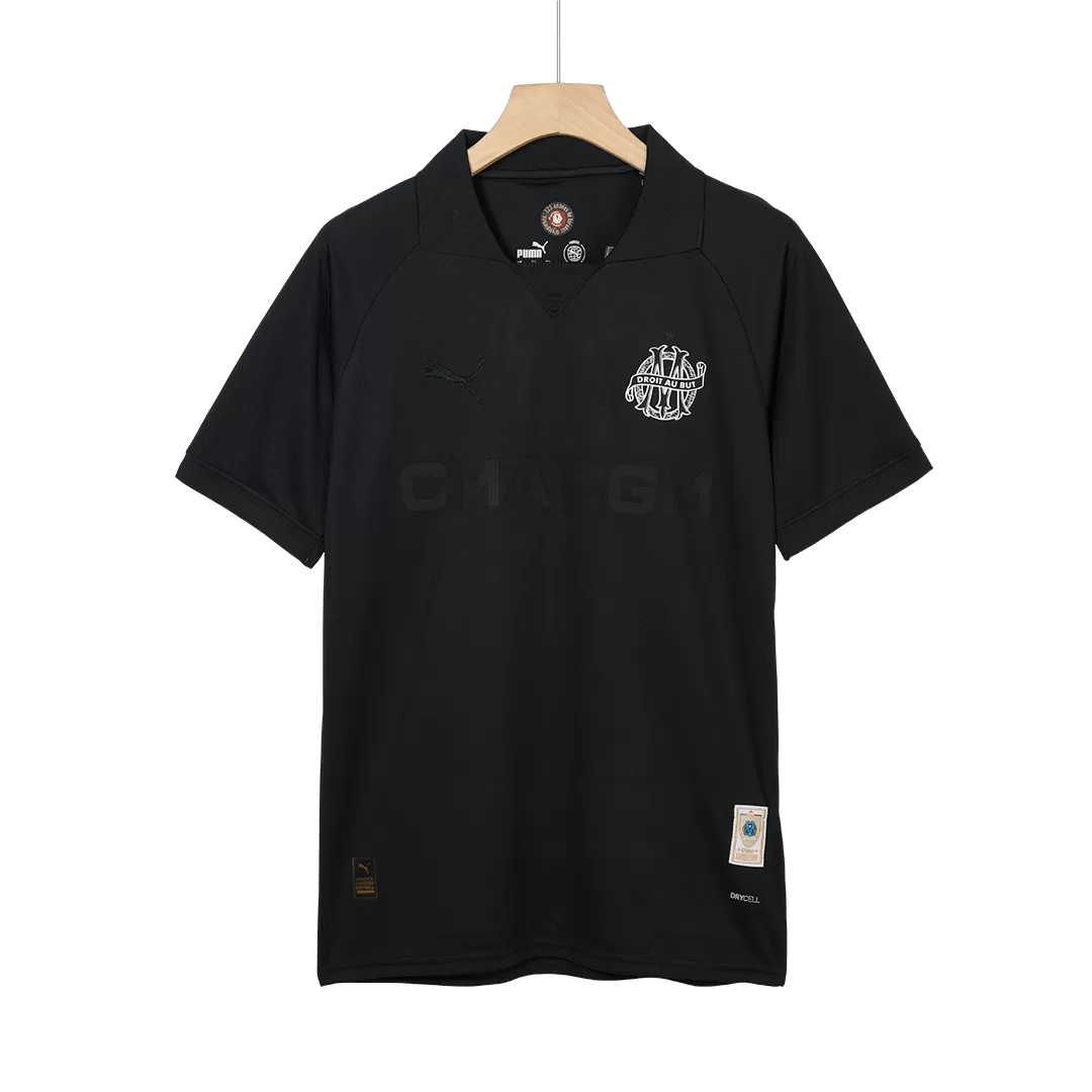 Marseille Goalkeeper Soccer Jersey Black - 125th Anniversary - Image 6