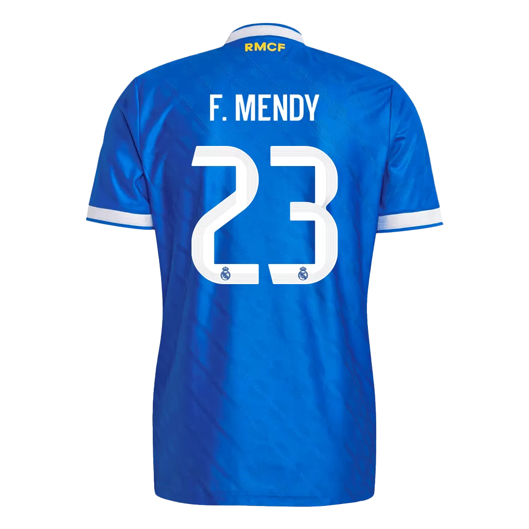 F. MENDY #23 Real Madrid Third Away Authentic Soccer Jersey 2025/26 - Image 3