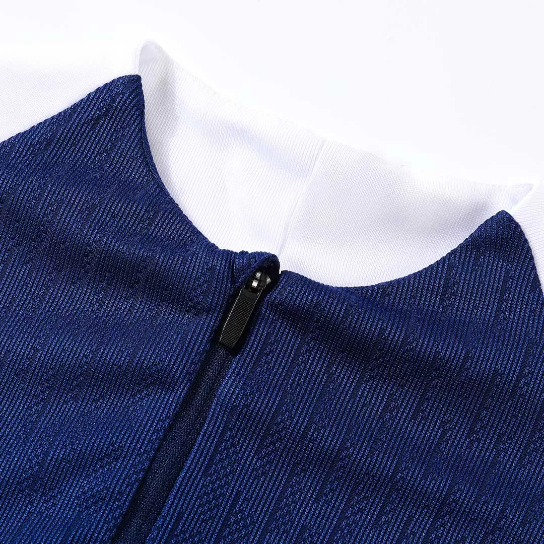 PSG 1/4 Zip Tracksuit 2025/26 Kids Navy - Image 7