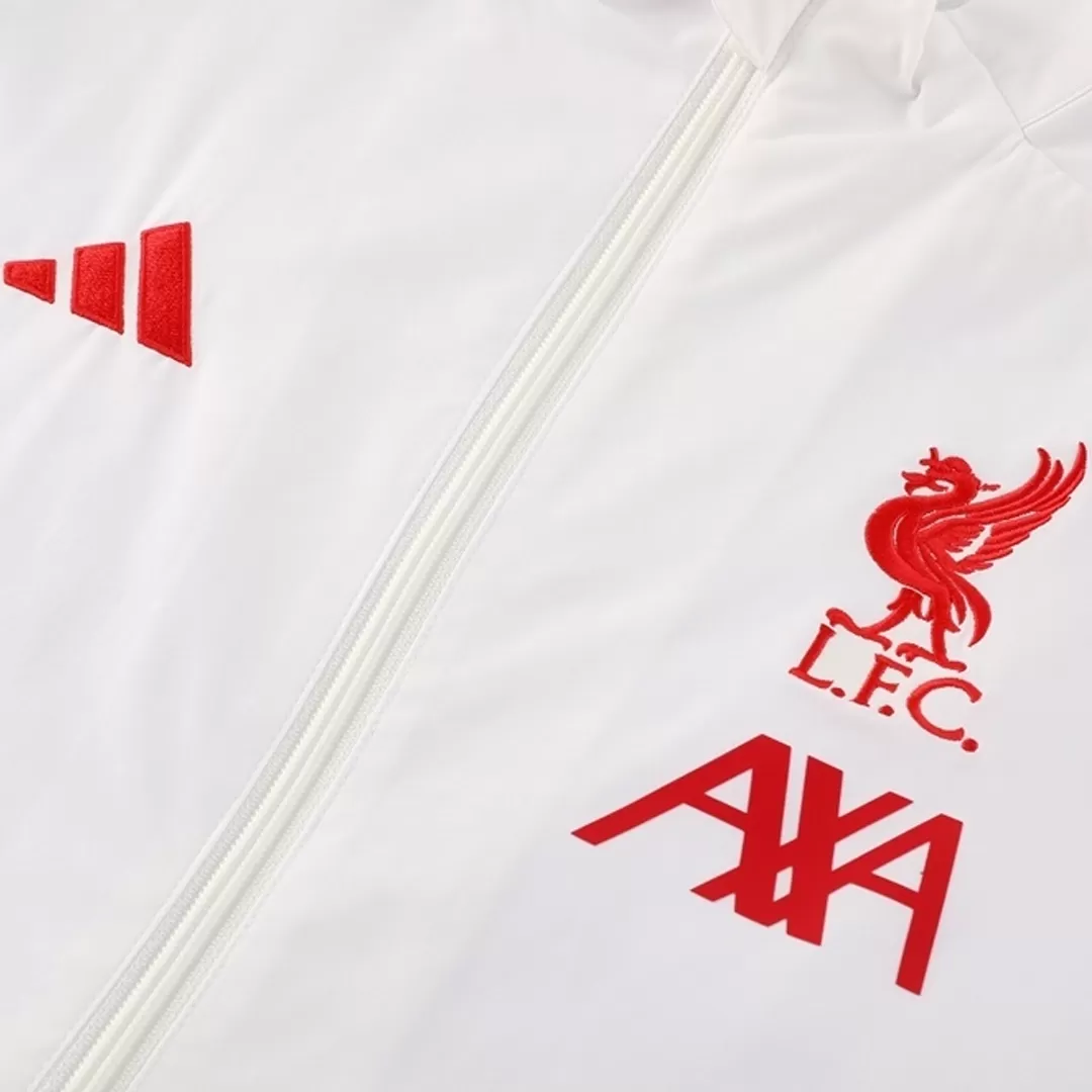 Liverpool Windbreaker Jacket 2025/26 - White - Image 9