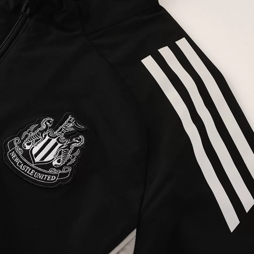Newcastle United Windbreaker Jacket 2025/26 - Black - Image 4