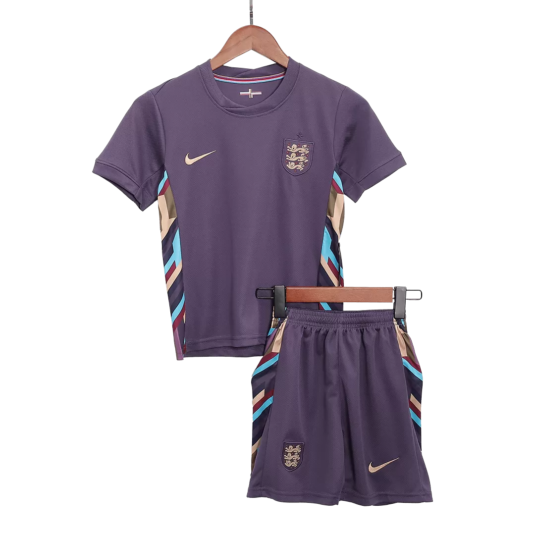 England Away Kids Soccer Jerseys Kit EURO