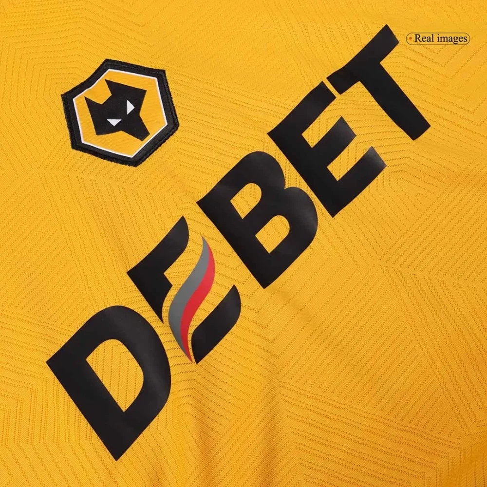 Wolverhampton Wanderers Home Soccer Jersey - Image 10