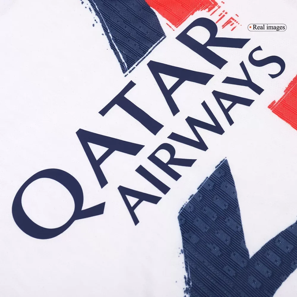 KVARATSKHELIA #7 PSG Away Authentic Soccer Jersey - UCL - Image 10