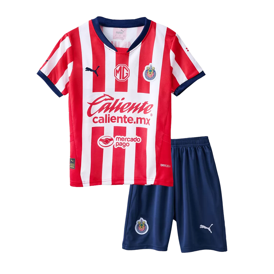 Chivas Home Kids Soccer Jerseys Kit