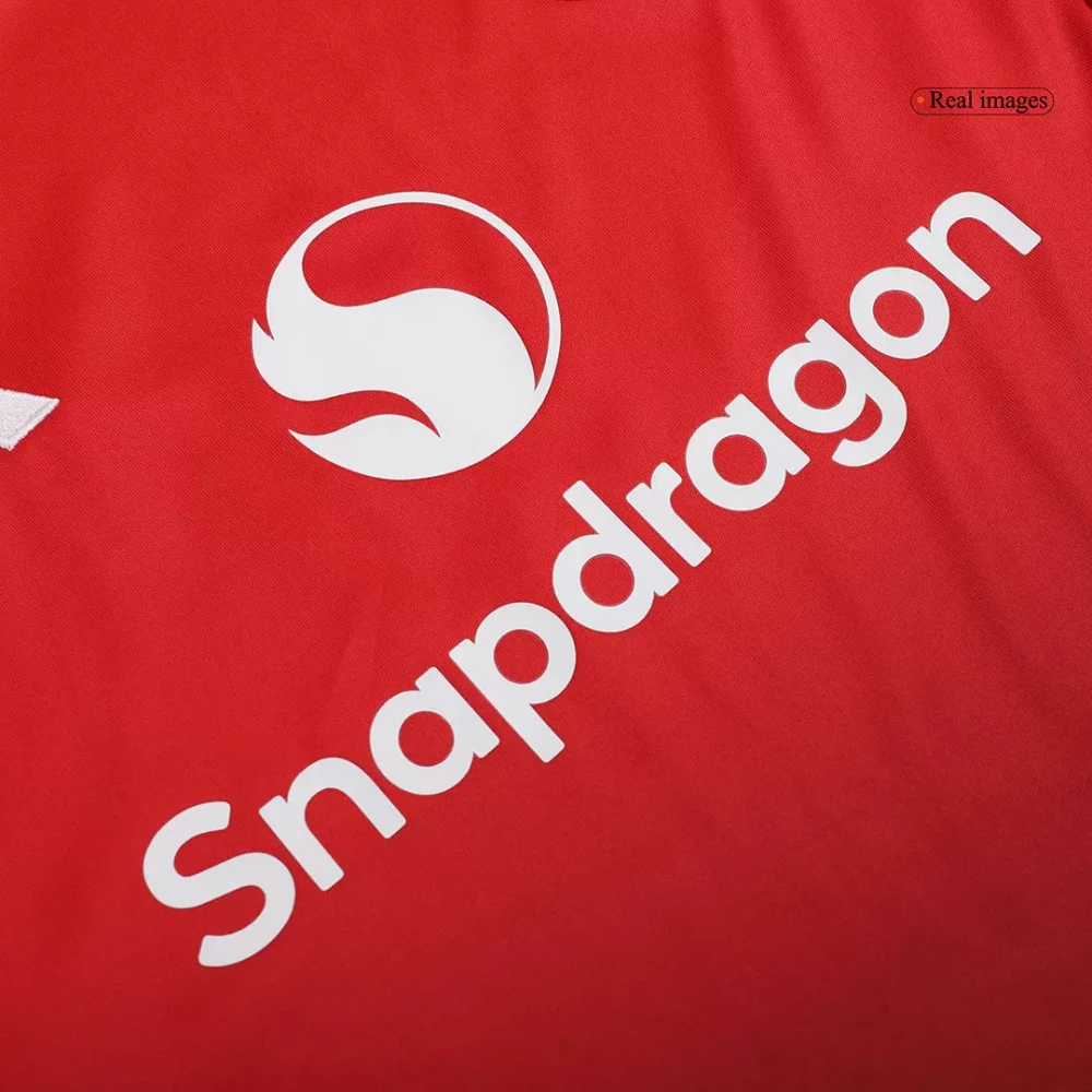 Manchester United Home Kids Soccer Jerseys Kit - Image 11