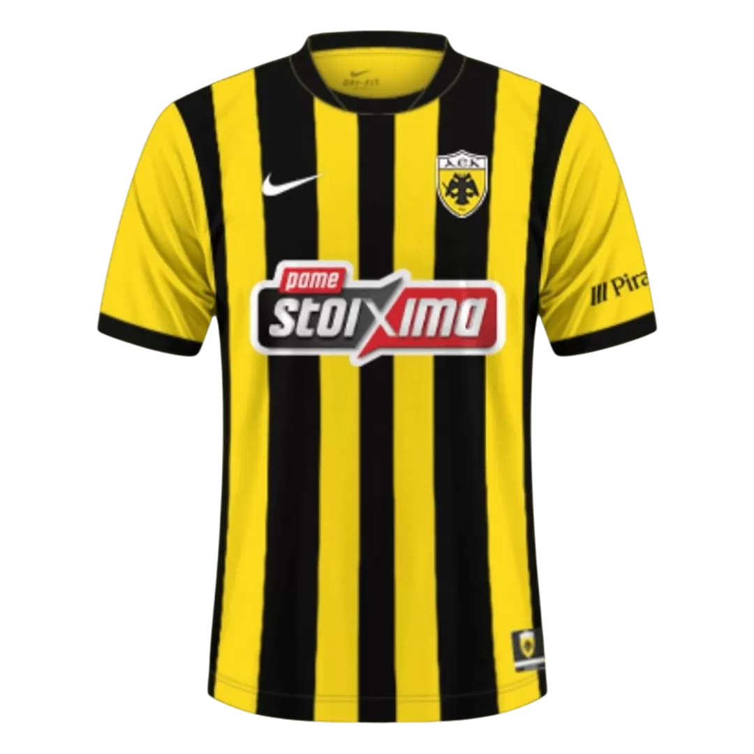 AEK Athens Home Soccer Jersey 2025/26 - Image 2