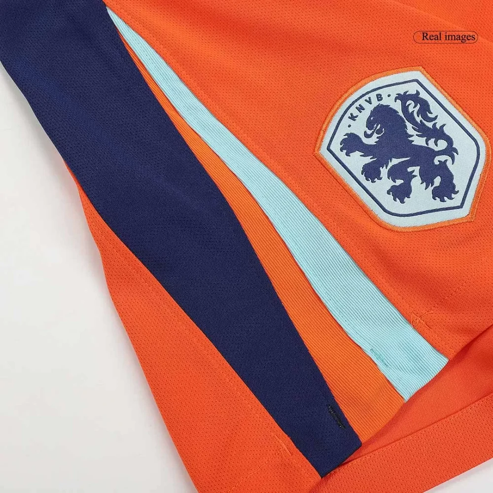 Netherlands Home Soccer Shorts - Image 9