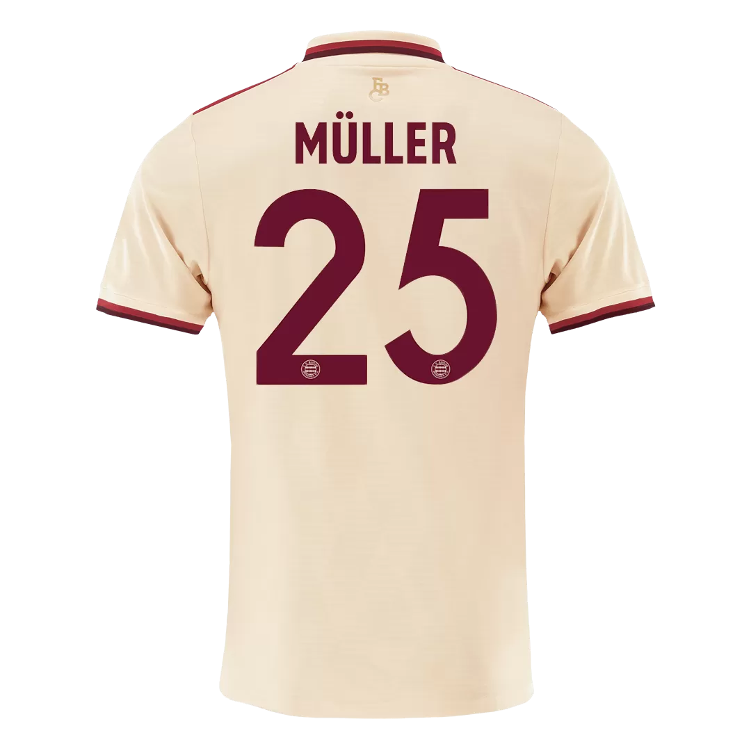 MÜLLER #25 Bayern Munich Third Away Soccer Jersey - UCL - Image 3