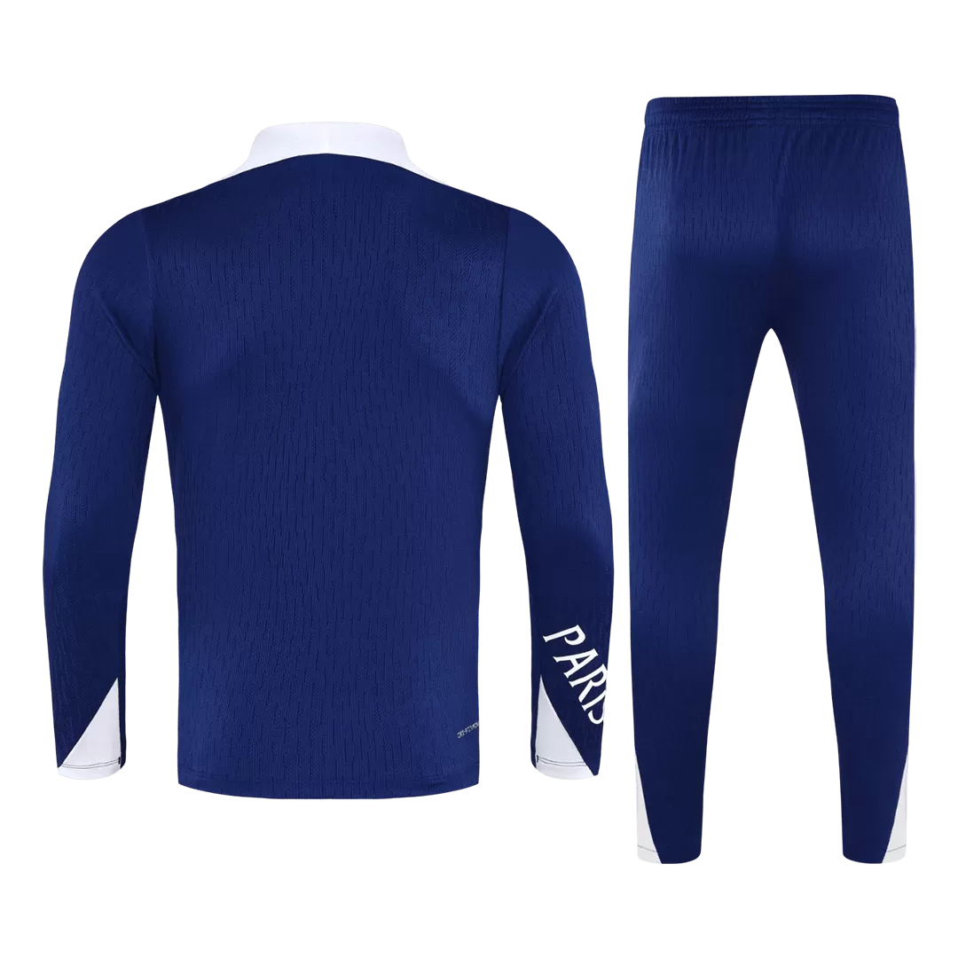 PSG 1/4 Zip Tracksuit 2025/26 Kids Navy - Image 2