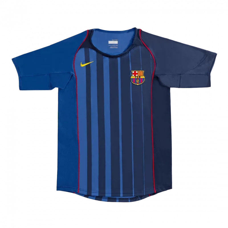 Vintage Soccer Jersey Barcelona Away 2004/05