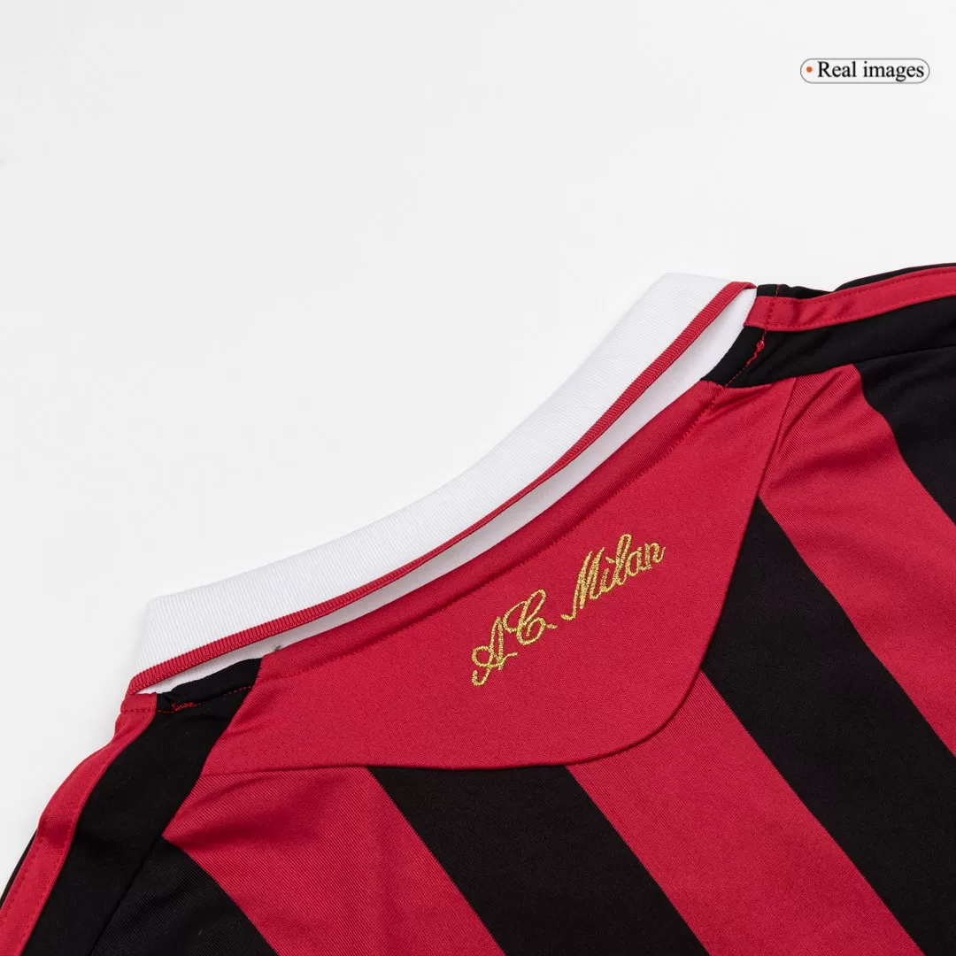 Retro Soccer Jersey AC Milan Home 2009/10 - Image 10