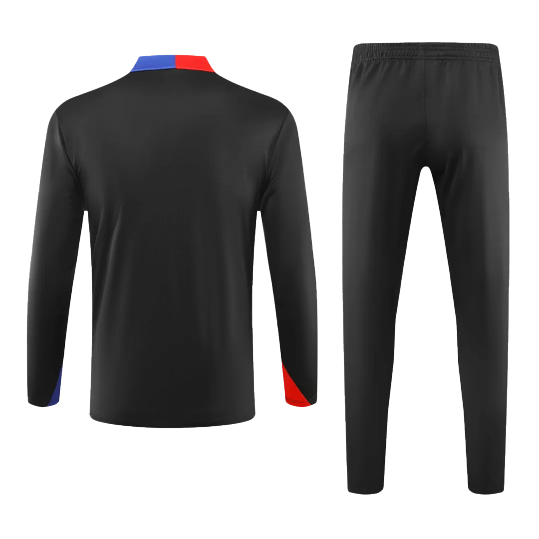 Barcelona Zipper Sweatshirt Kit(Top+Pants) 24/25 - Image 2