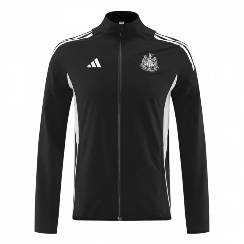 Newcastle United Windbreaker Jacket 2025/26 - Black