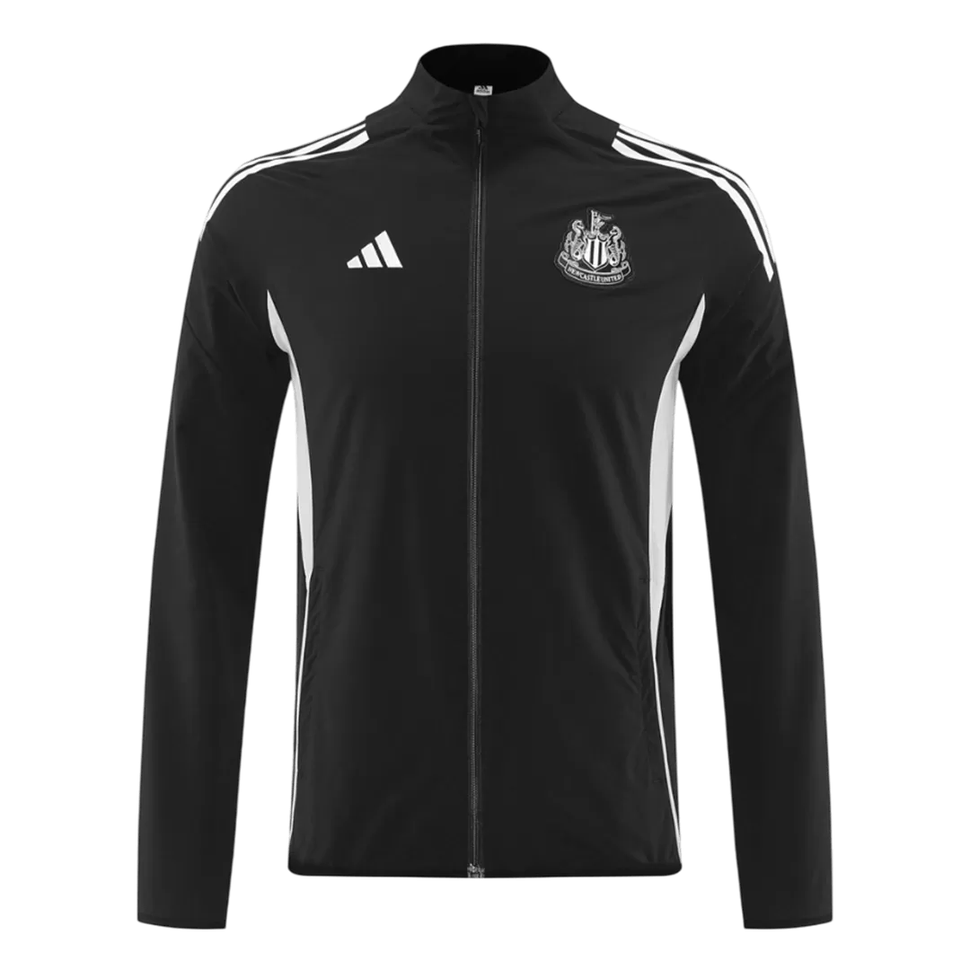 Newcastle United Windbreaker Jacket 2025/26 - Black