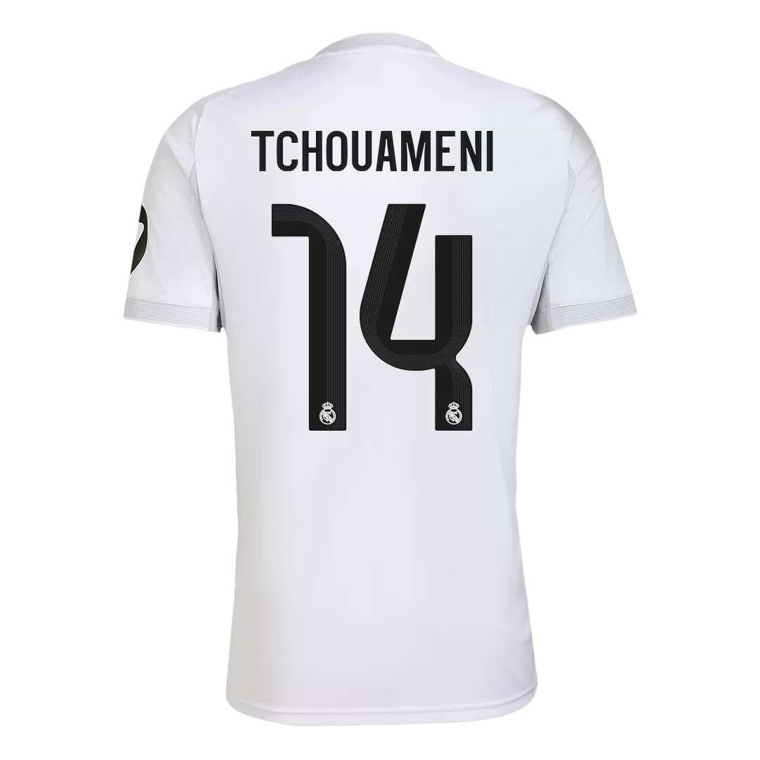 TCHOUAMENI #14 Real Madrid Home Soccer Jersey 2025/26 - Image 2