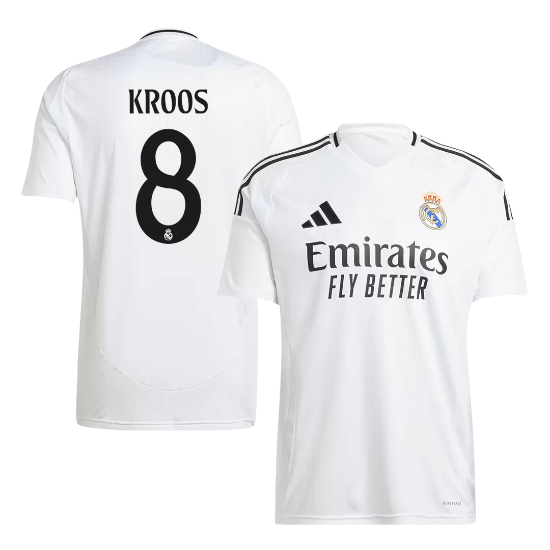 KROOS #8 Real Madrid Home Soccer Jersey