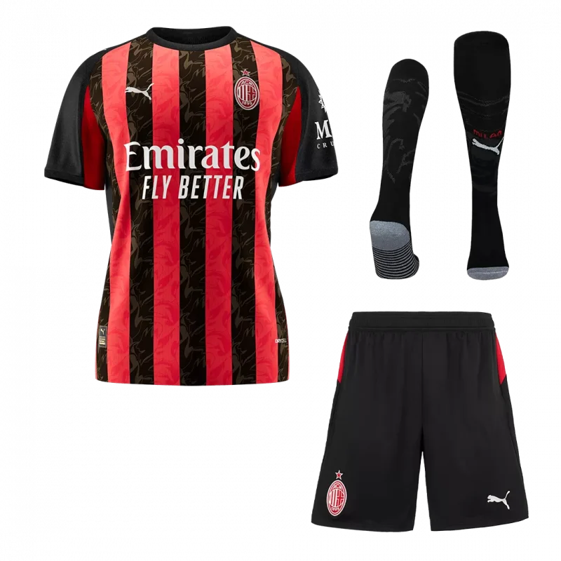 AC Milan Home Jerseys Full Kit 2025/26