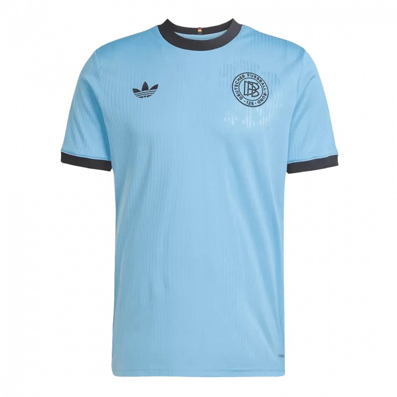 Germany Goalkeeper Soccer Jersey 2025 Blue -125th Anniversary