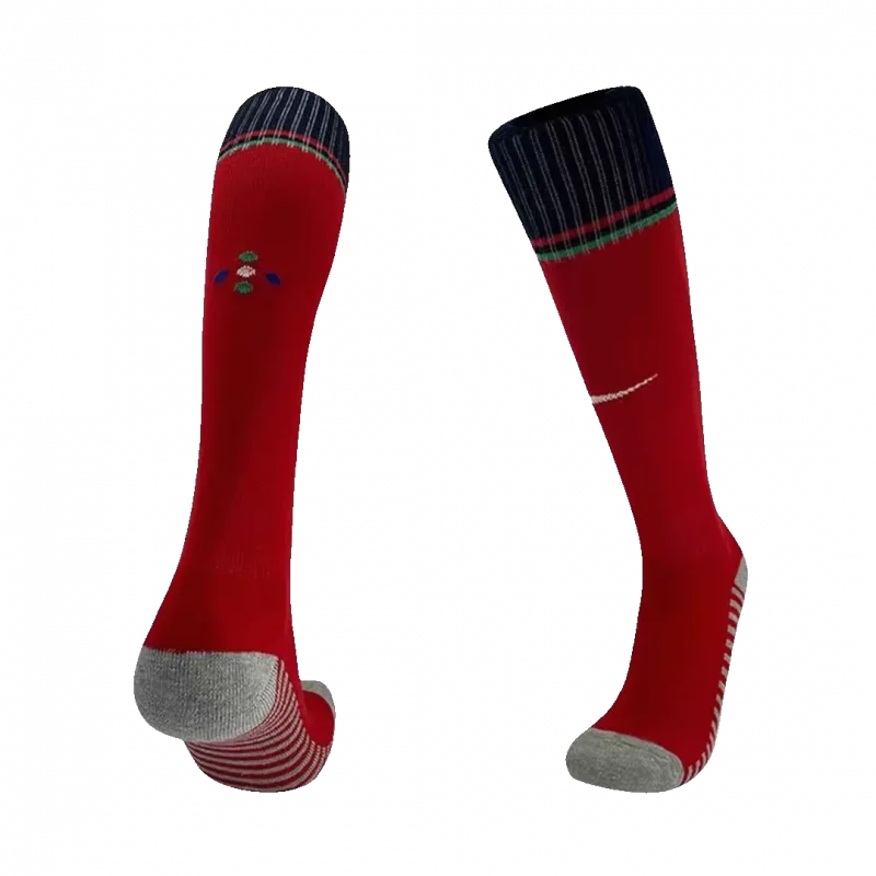 Portugal Home Soccer Socks Kids