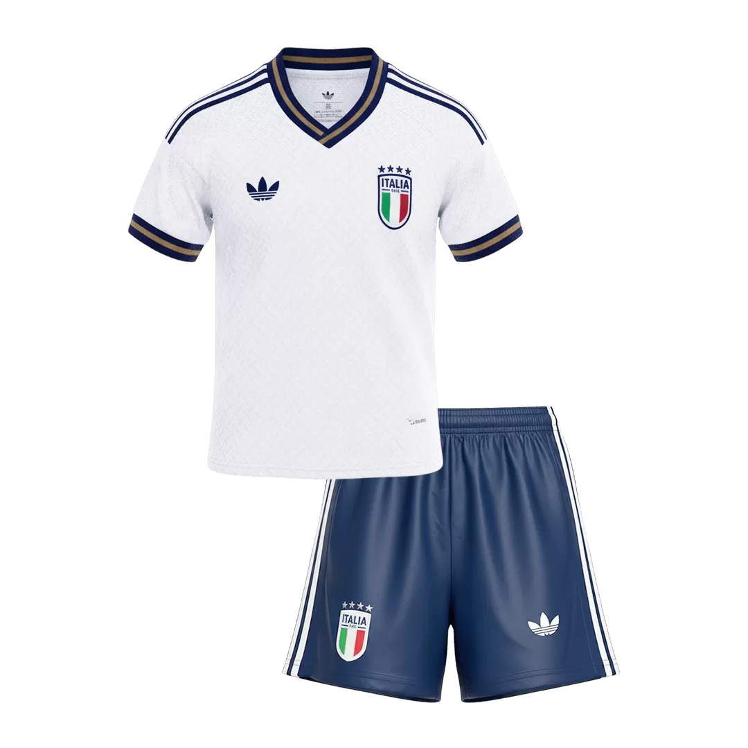 Italy Away World Cup Kids Soccer Jerseys Kit 2026