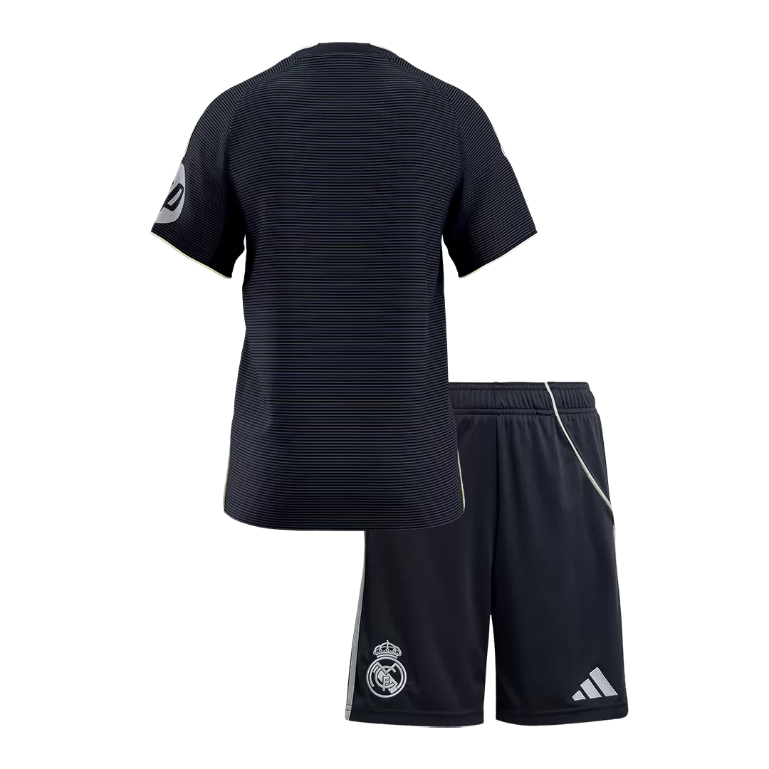Real Madrid Away Kids Soccer Jerseys Kit 2025/26 - Image 2