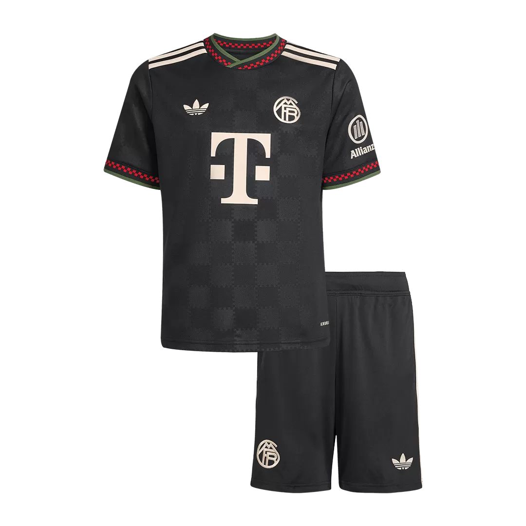 Bayern Munich Third Away Kids Soccer Jerseys Kit 2025/26