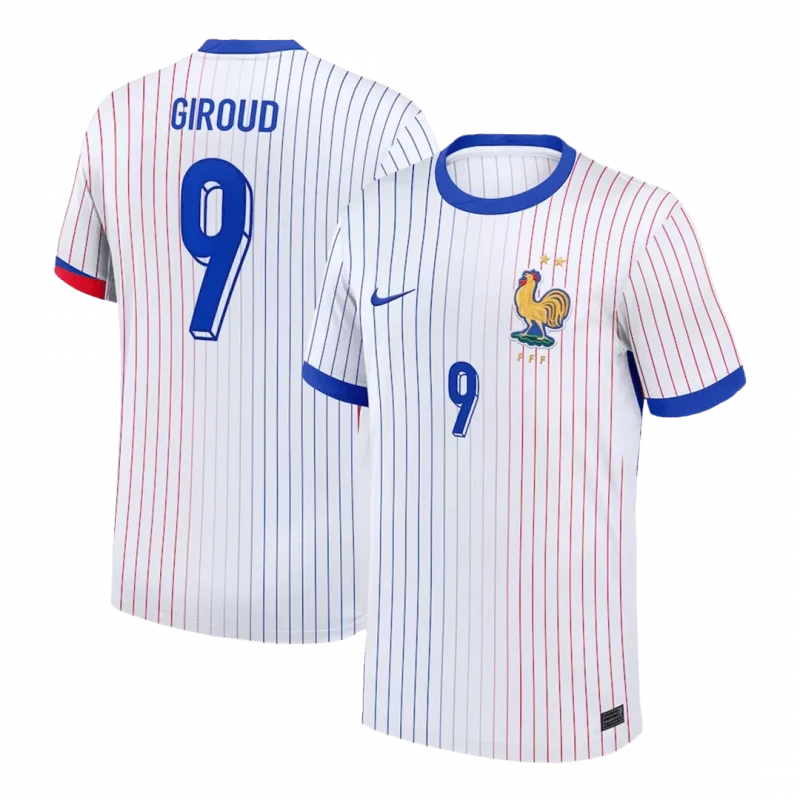 GIROUD #9 France Away Soccer Jersey EURO