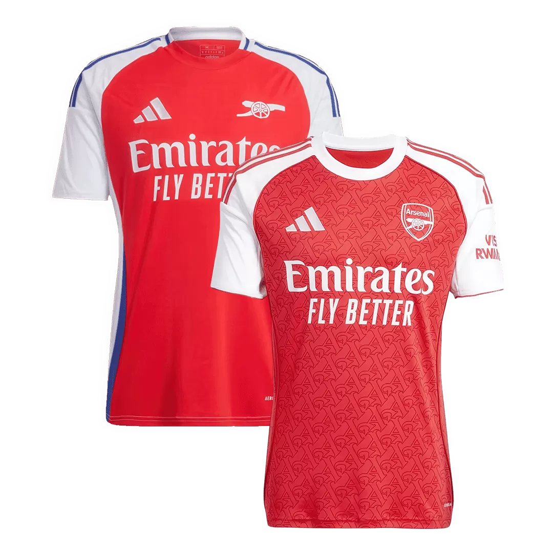 Arsenal Home Jersey 24/25 & Arsenal Home Jersey 25/26