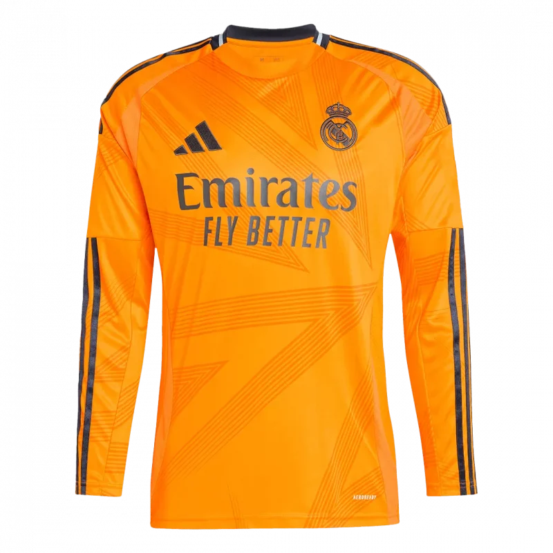 Real Madrid Away Long Sleeve Jersey