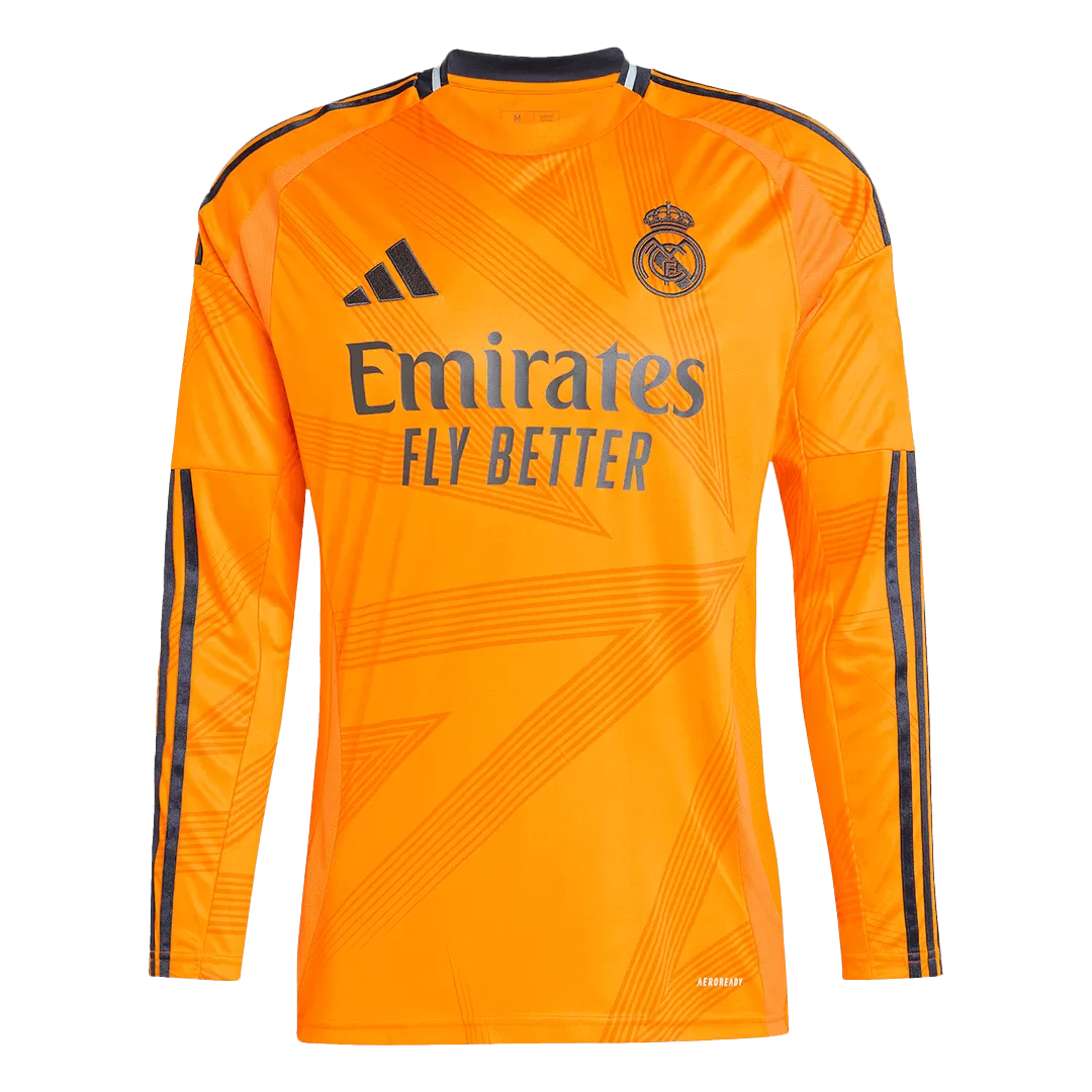 Real Madrid Away Long Sleeve Jersey