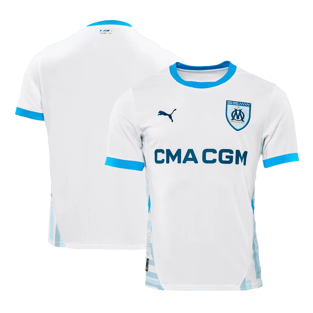 Marseille Home Soccer Jersey - Image 3