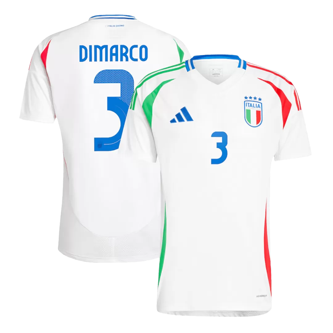 DIMARCO #3 Italy Away Soccer Jersey EURO