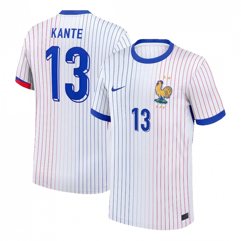 KANTE #13 France Away Soccer Jersey EURO