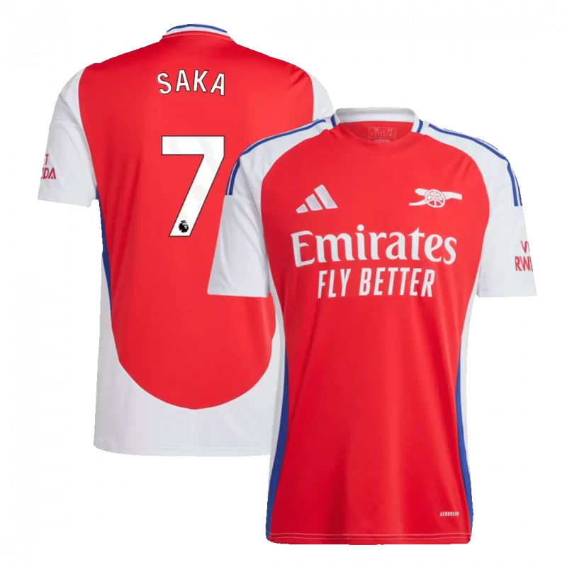 SAKA #7 Arsenal Home Soccer Jersey