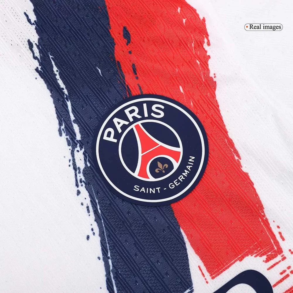 KVARATSKHELIA #7 PSG Away Authentic Soccer Jersey - UCL - Image 8