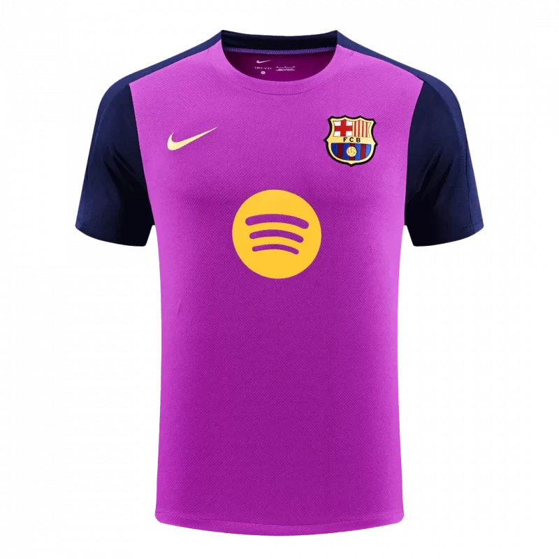 Barcelona Pre-Match Soccer Jersey 2025/26 Purple