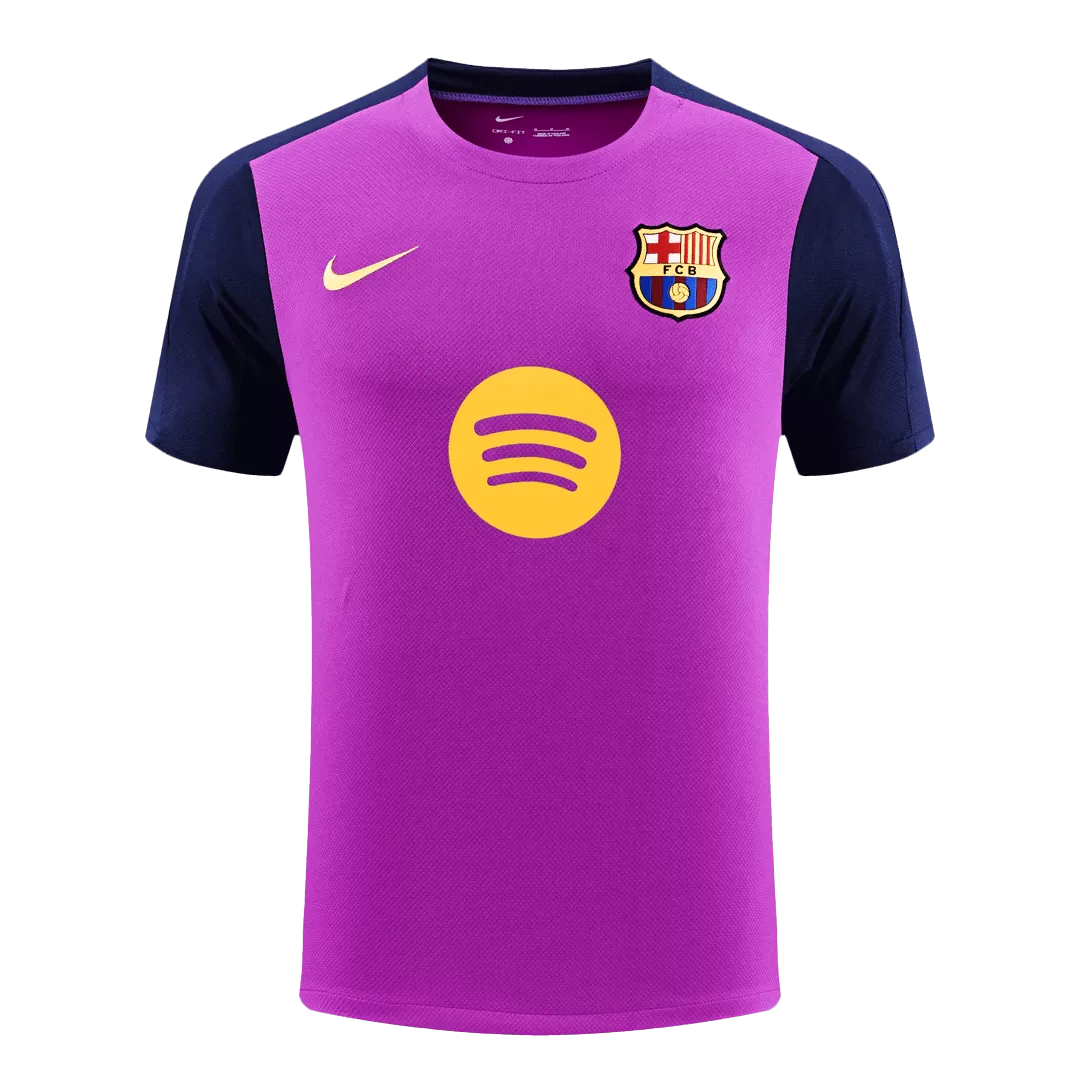 Barcelona Pre-Match Soccer Jersey 2025/26 Purple