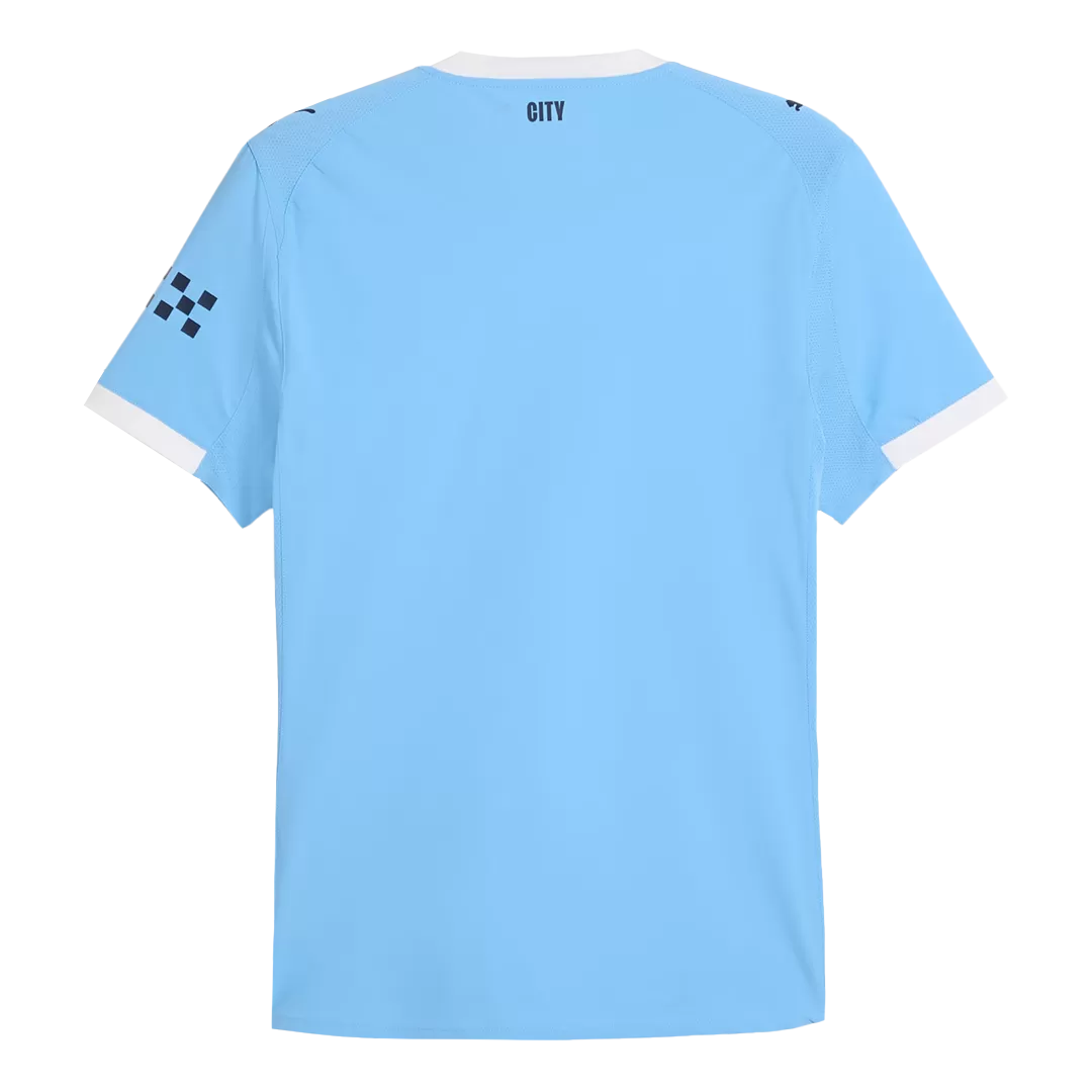 Manchester City Home Authentic Soccer Jersey 2025/26 - Image 2