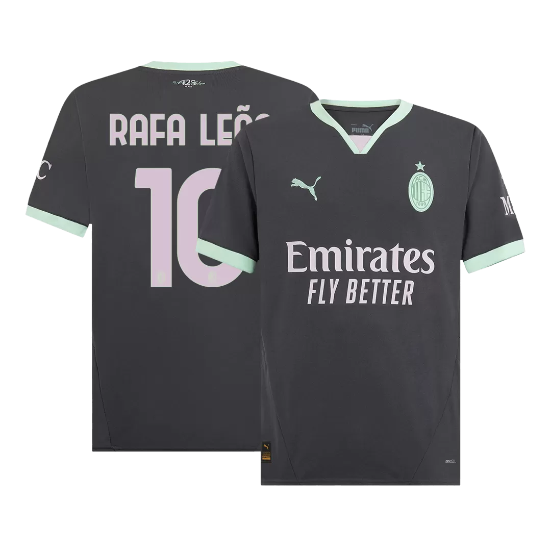 RAFA LEÃO #10 AC Milan Third Away Soccer Jersey