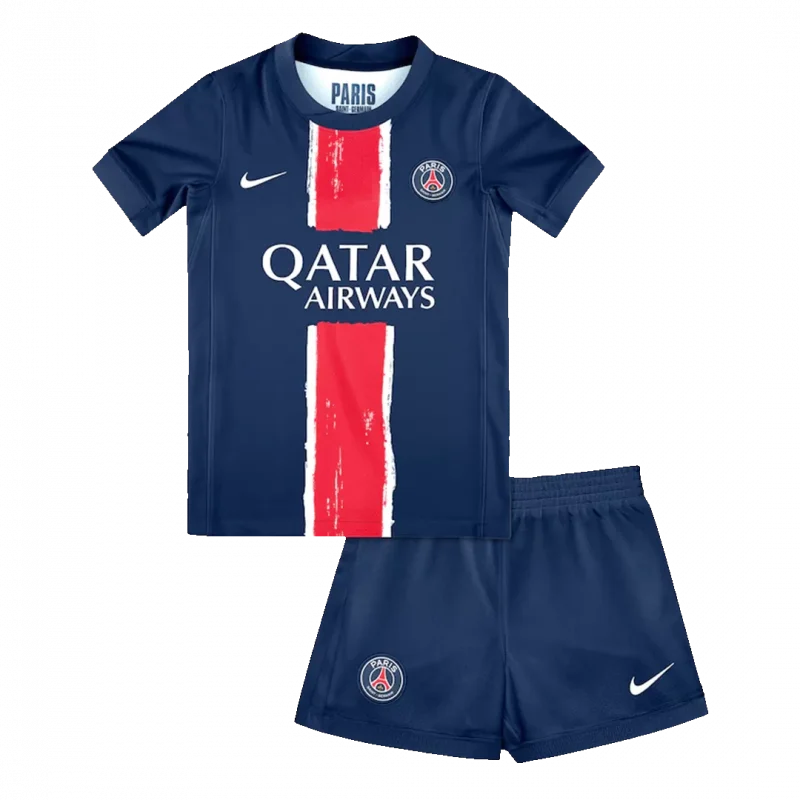 PSG Home Kids Soccer Jerseys Kit