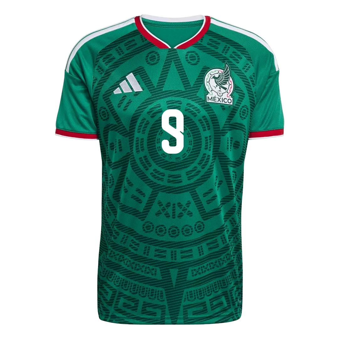 Raúl #9 Mexico Home Soccer Jersey World Cup 2026 - Image 2