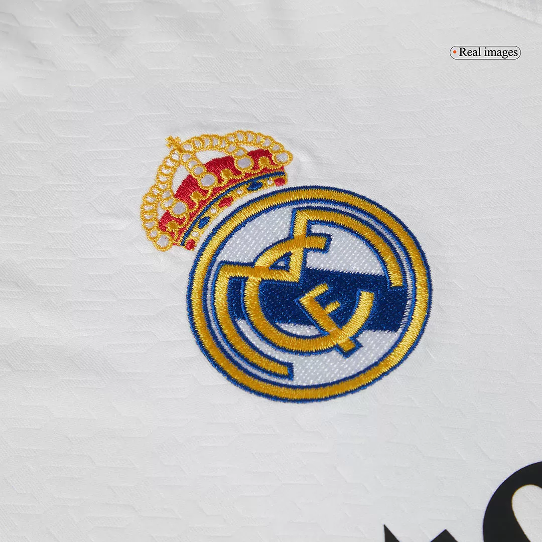 BELLINGHAM #5 Real Madrid Home Soccer Jersey - Image 3