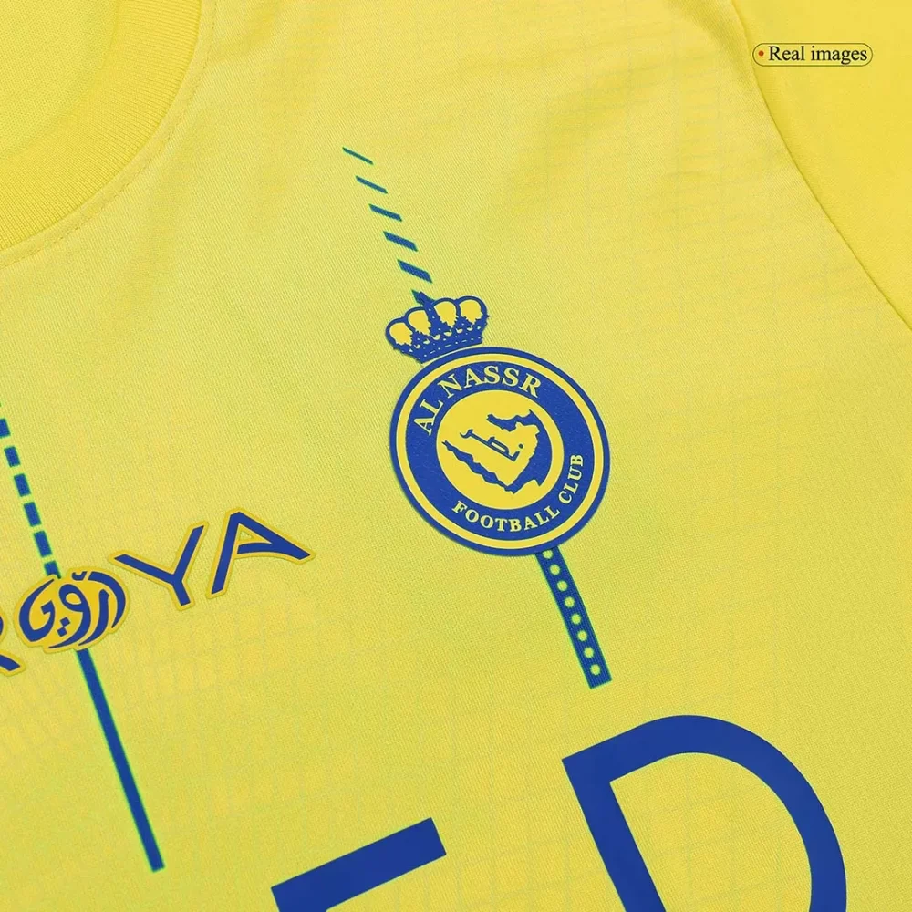 RONALDO #7 Al Nassr Home Soccer Jersey 2023/24 - Image 6