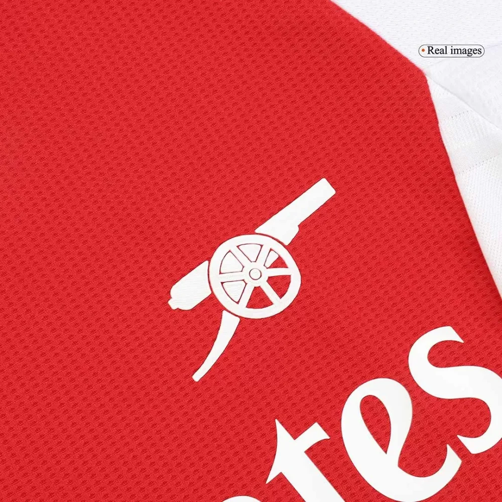 RICE #41 Arsenal Home Authentic Soccer Jersey - UCL - Image 7