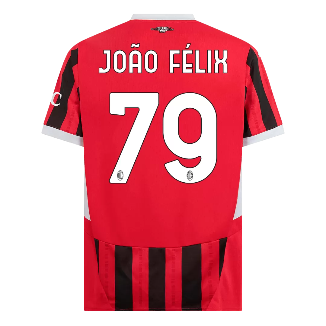 JOÃO FÉLIX #79 AC Milan Home Soccer Jersey - Image 3