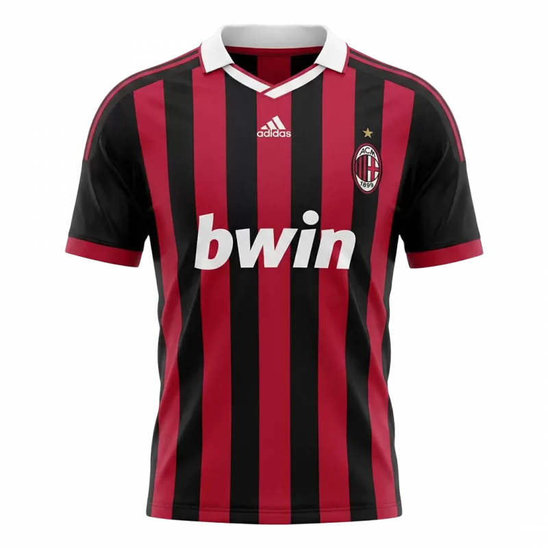 Retro Soccer Jersey AC Milan Home 2009/10