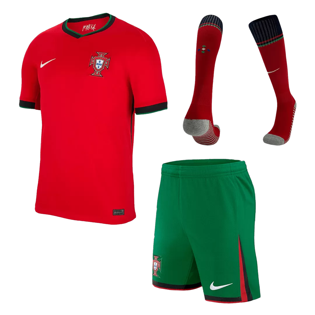 Portugal Home Jerseys Full Kit EURO